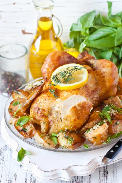 Frango para o jantar . — Fotografia de Stock