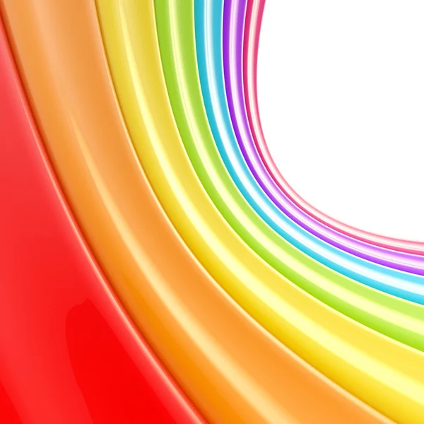 Backgound made of rainbow colored stripes — Stock Photo, Image