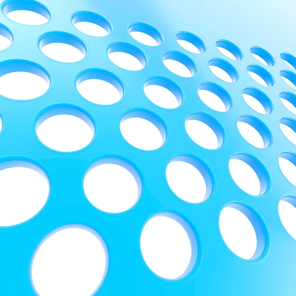 Perforated surface as abstract glossy background — Stock Photo, Image