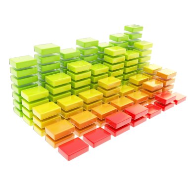 örnek istatistik veri boyutlu amblemi simgesi