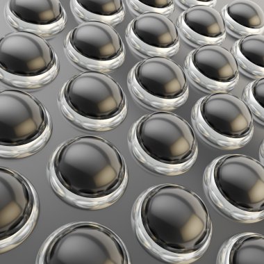 arka plan yüzeyi üzerinde parlak küreler