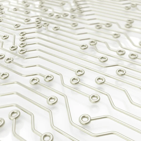 Schéma mikroobvod čip jako abstraktní pozadí — Stock fotografie