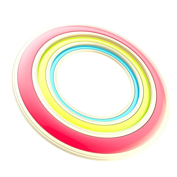 Copyspace 圆形圆架背景 — 图库照片
