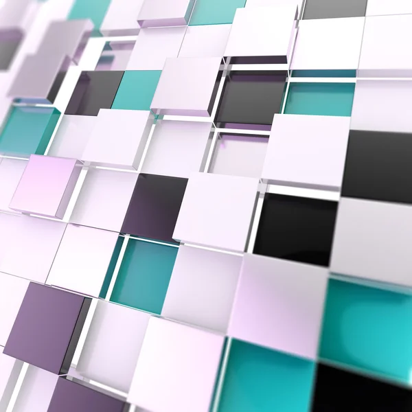 Cube abstract copyspace background — Stock Photo, Image