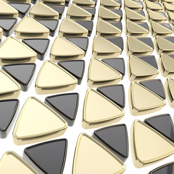 Abstract background made of glossy triangles — Stock Photo, Image