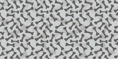 Dikişsiz kemik doku desen gri arka plan