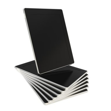 yığın, yastık tablet elektronik cihazların twisted