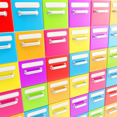 Çekmeceli iş arka plan olarak doğru sonsuz satırlar