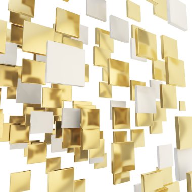 arka plan parlak kare levhalar