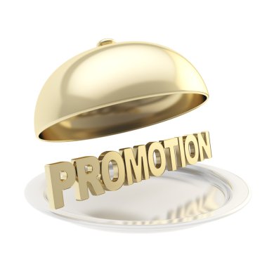 Gıda desteği altında his plaka üzerinde kelime promosyon