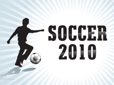 soyut futbol futbol metin ile
