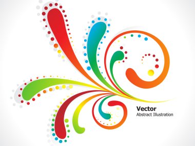 Soyut renkli arkaplan