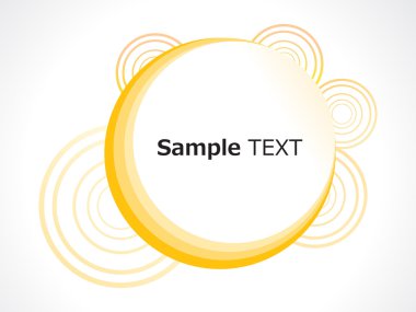 Soyut turuncu arkaplan