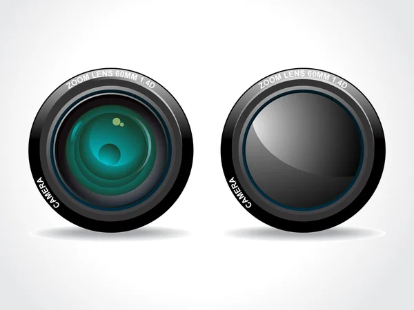 Abstract colorful lens — Stock Vector