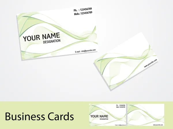 Abstract business cards Royalty Free Stock Illustrations