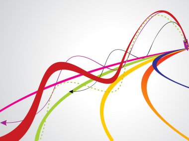 soyut dalga backgorund