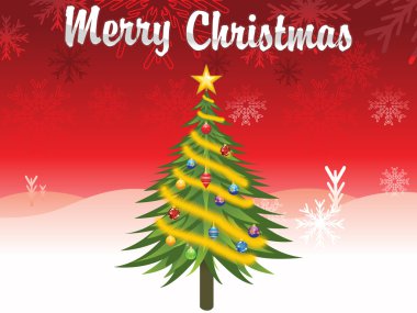 Soyut Noel arkaplanı