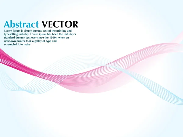 Abstrakti aalto — vektorikuva