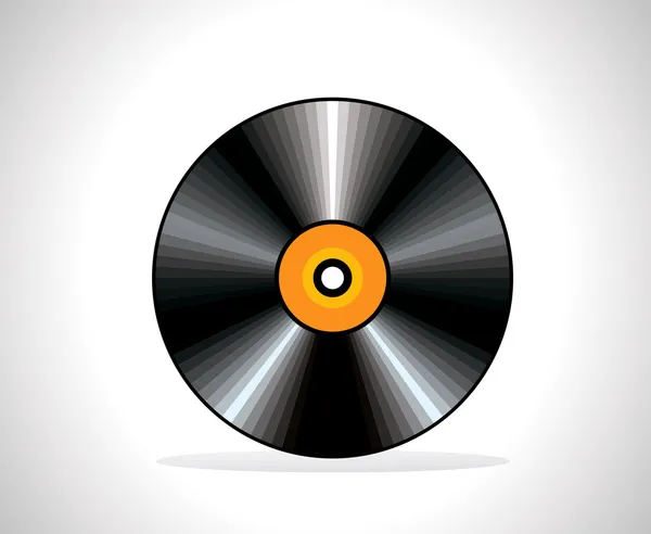 Анотація музичний компакт-диск — стоковий вектор