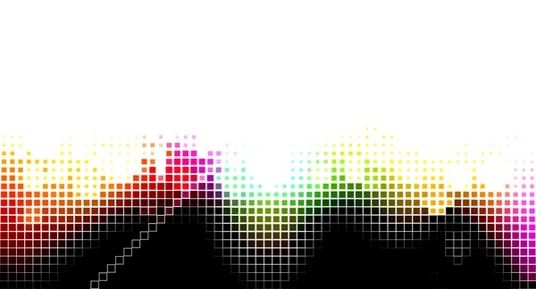 Abstrakte farbenfrohe Moasic — Stockvektor