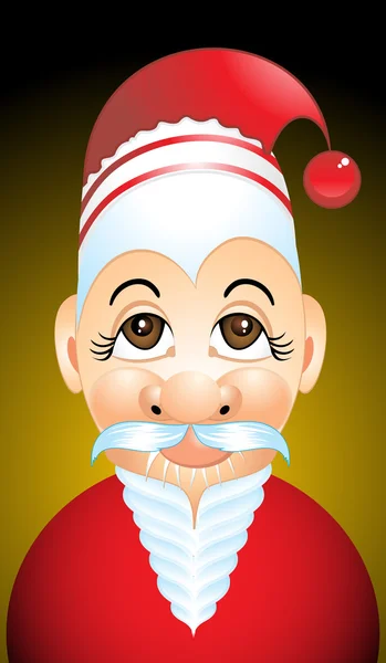 Santa Cartoon — Stockvector