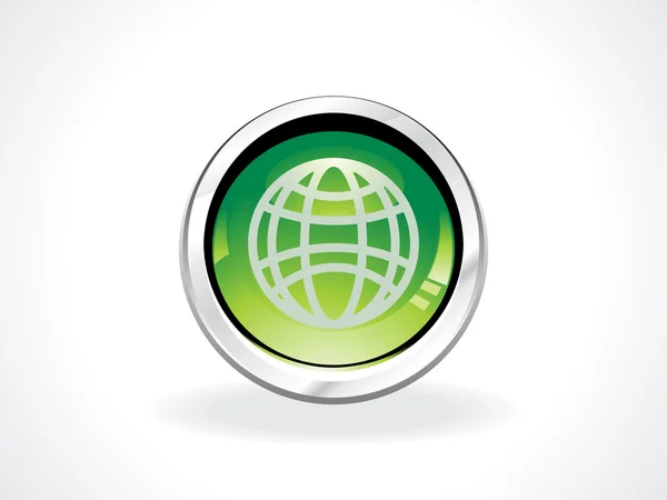 Abstract globe icon — Stock Vector