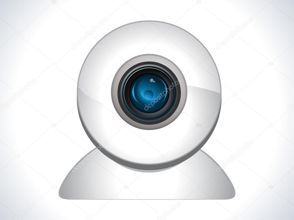 glossy web cam icon