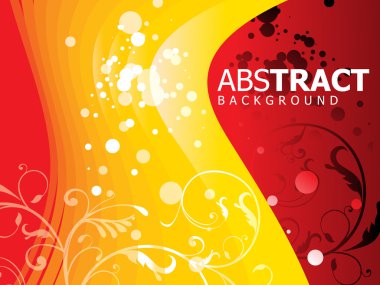 Soyut turuncu arkaplan