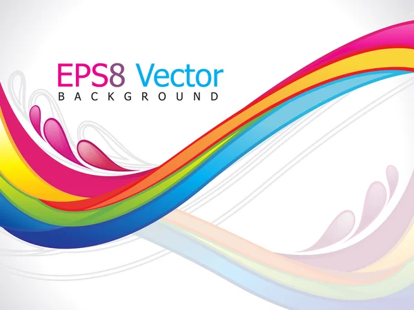 Abstract rainbow background — Stock Vector
