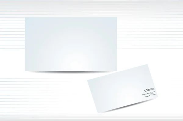 抽象的なビジネス カードの提示 — ストックベクタ