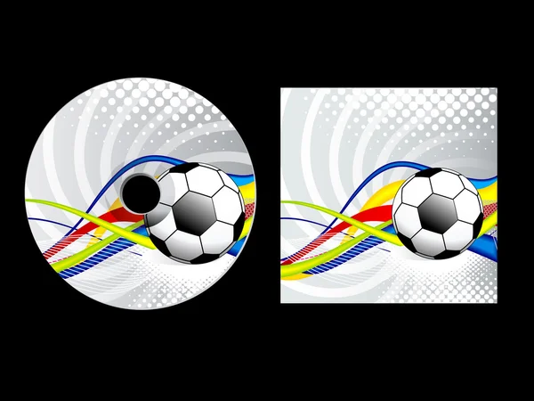 Abstrakte Sport-CD-Packung — Stockvektor