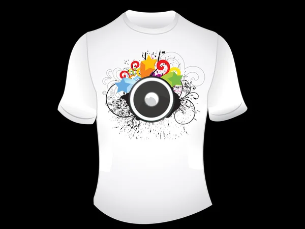 Abstracte t-shirt design — Stockvector