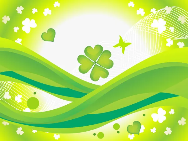 Abstrait st patrics background — Image vectorielle