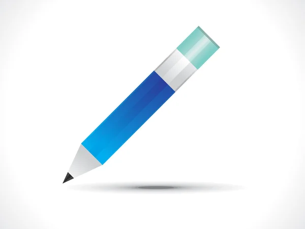 Icono de lápiz abstracto — Vector de stock