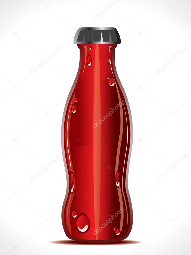 Abstract cold drink bottle — Stock Vector © rioillustrator 18250491