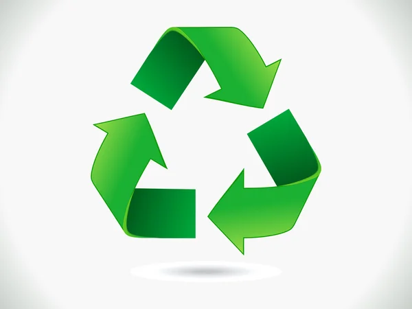 Abstract recycle icon — Stock Vector