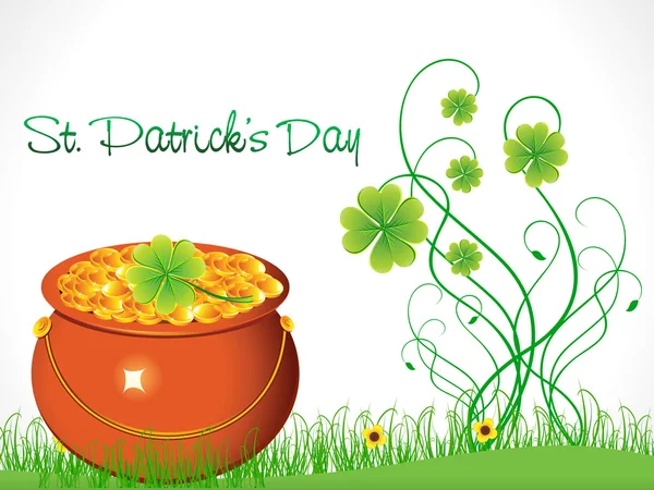 Abstract st patricks background — Stock Vector