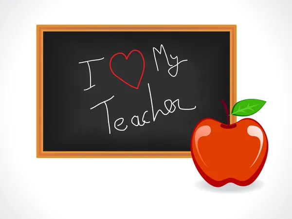 Nauczyciel dnia pozdrowienie — Wektor stockowy