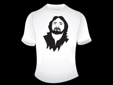 soyut sanat İsa tshirt