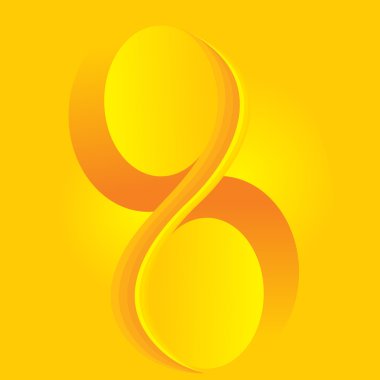 Sarı sanatsal arka plan