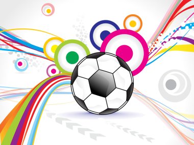soyut futbol arka plan tasarımı