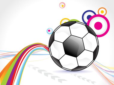 soyut futbol arka plan tasarımı