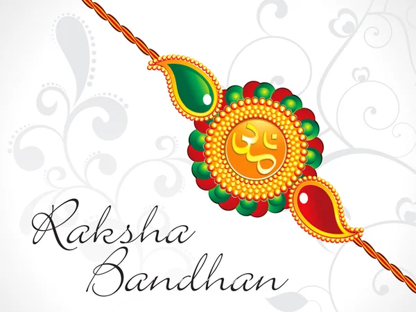 Abstract raksha bandhan wallpaper — Stock Vector