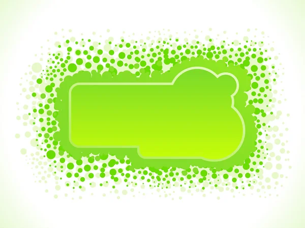 Abstrato pontilhado design verde —  Vetores de Stock