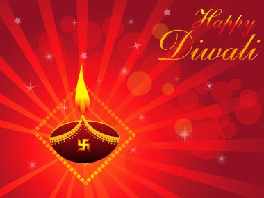 soyut deepawali arka plan