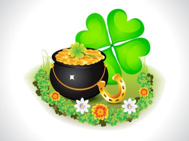 soyut st patrick arka plan.