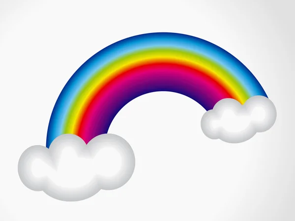 Abstrakt färgglada rainbow — Stock vektor