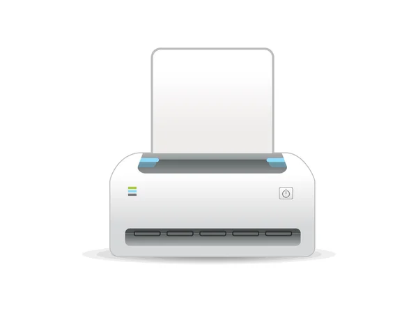Abstract printer icon — Stock Vector