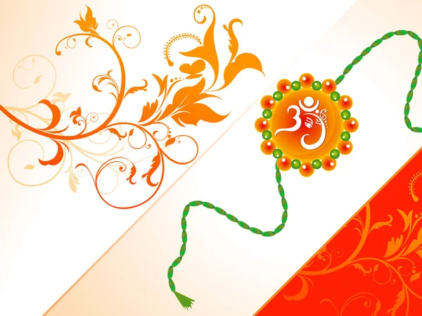 Abstrait raksha bandhan fond — Image vectorielle