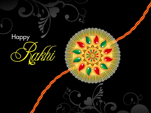 Raksha bandhan thème rakhi — Image vectorielle